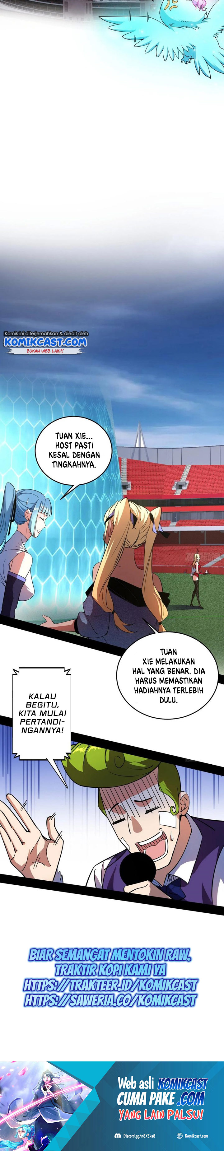 I’m An Evil God Chapter 180 Bahasa Indonesia